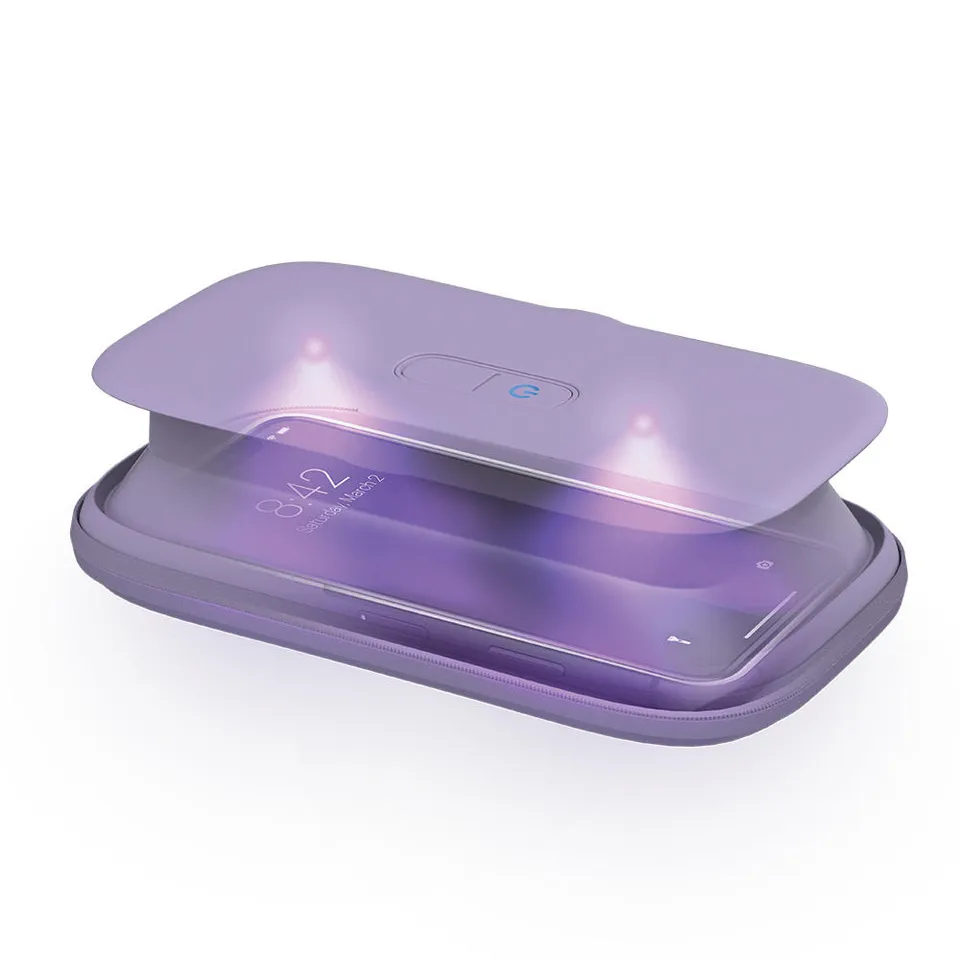 homedics-uv-clean-portable-phone-sanitizer-germicidal-led-protection-for-iphone- image 1