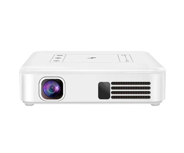 brookstone-wireless-mobile-projector-100-lumens-portable-rechargeable image 1