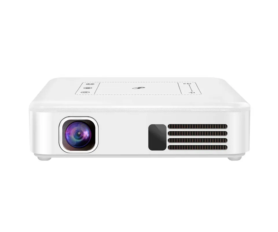 brookstone-wireless-mobile-projector-100-lumens-portable-rechargeable image 1