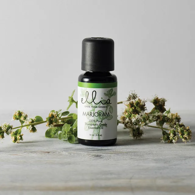 ellia-by-homedics-marjoram-essential-oil-calming-and-comforting-herbaceous-scent image 1
