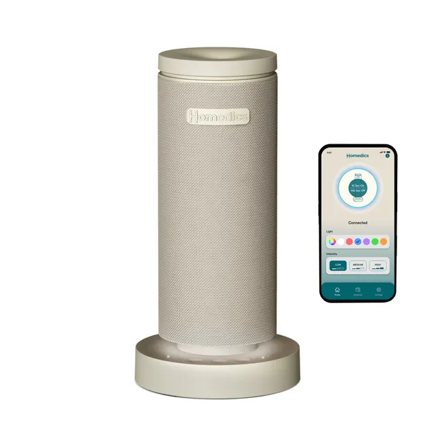 homedics-serenescent-fabric-waterless-rechargeable-diffuser-15-ml image 1