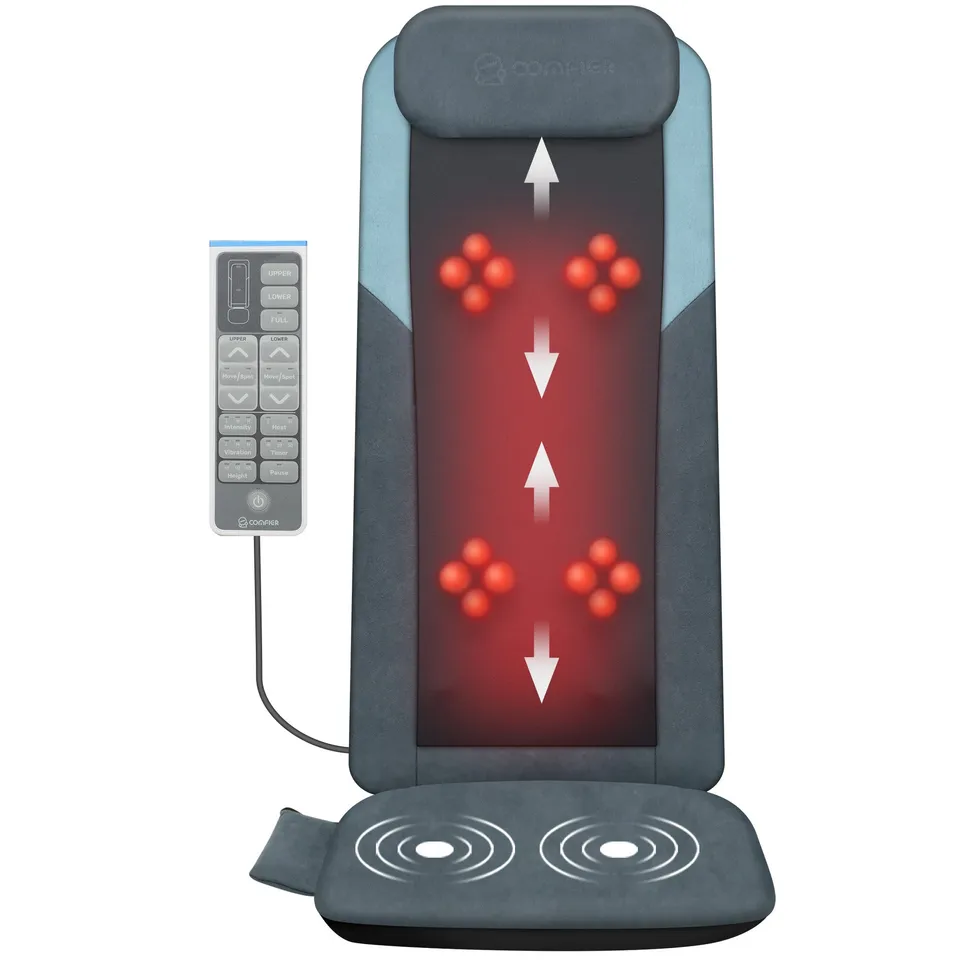 comfier-2420-long-track-dual-3d-rollers-shiatsu-back-massager-with-heat image 1