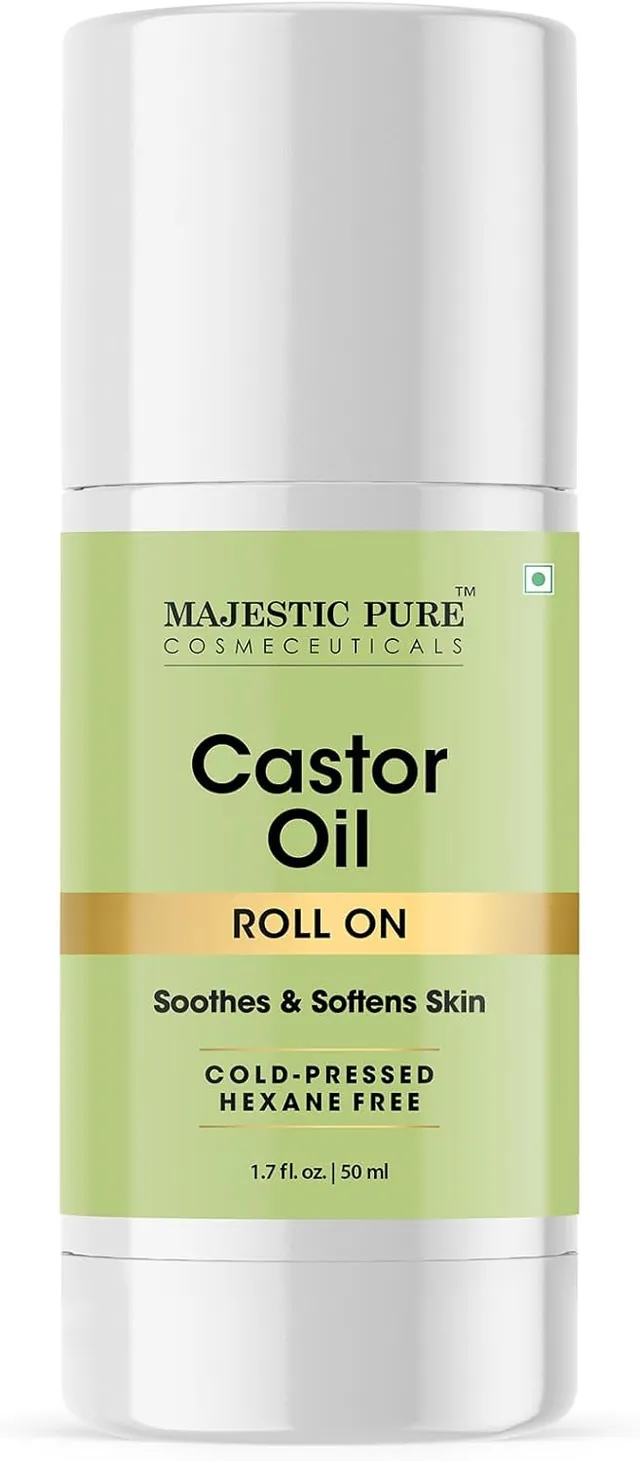 majestic-pure-organic-castor-oil-roll-on-1-7-fl-oz-for-lashes-brows-scalp-mess-f image 1