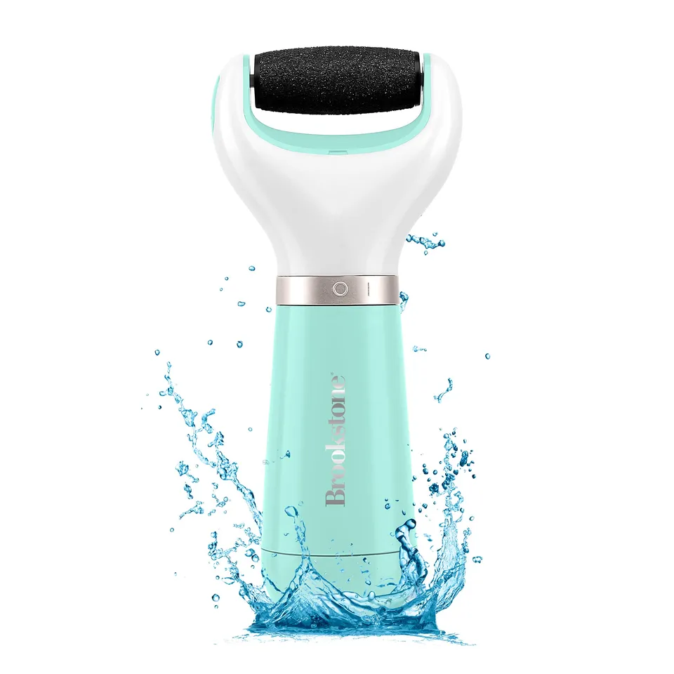 brookstone-electric-foot-callus-remover-diamond-micro-mineral-roller-battery-ope-2 image 1