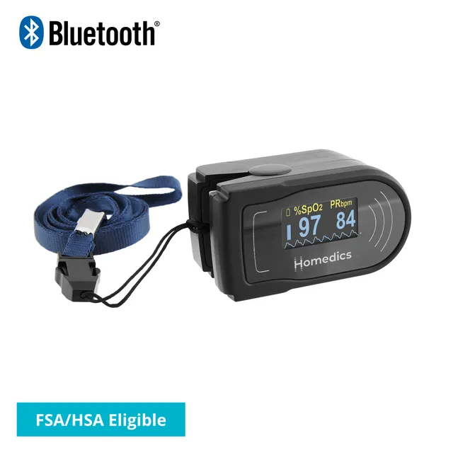 homedics-700-series-pulse-oximeter-fingertip-blood-oxygen-pulse-rate-monitor image 1