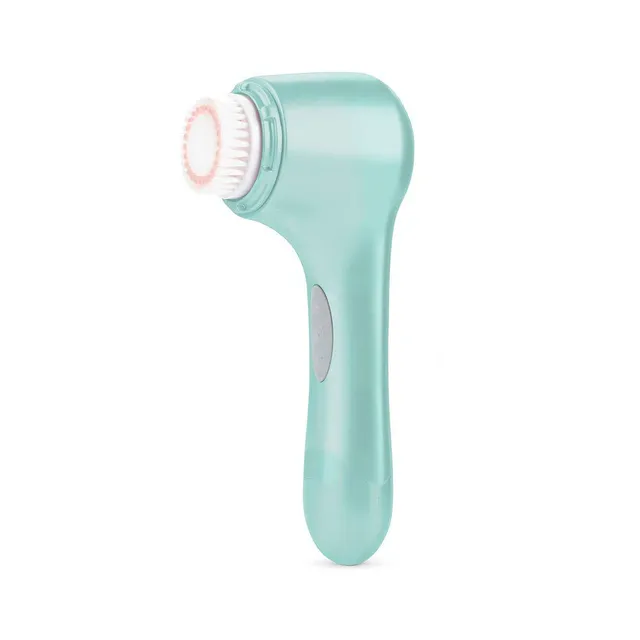 brookstone-electric-face-cleansing-brush-with-2-brush-heads-lightweight-cordless image 1