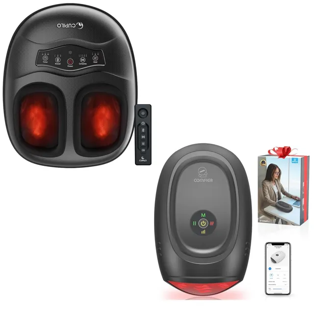 comfier-cupilo-shiatsu-foot-massager-with-heat-hand-massager-with-heat image 1
