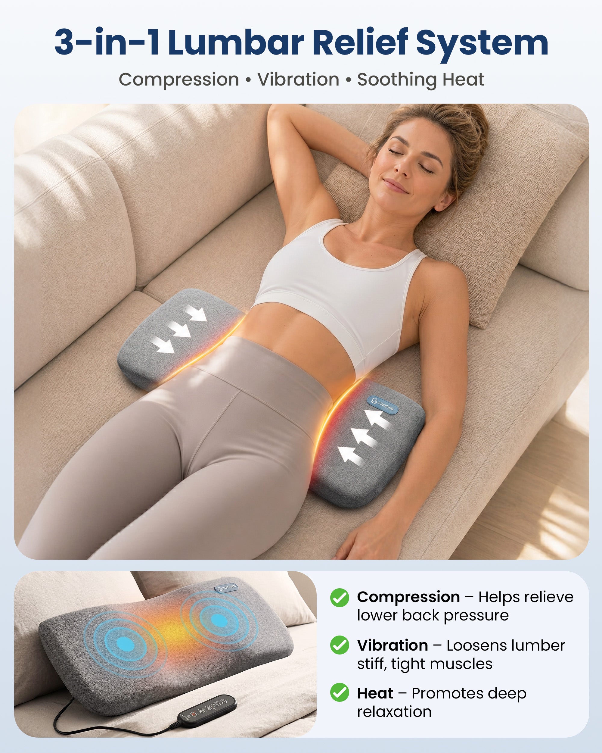 comfier-1513-portable-3-in-1-back-massager-with-heat-for-office-chair image 4