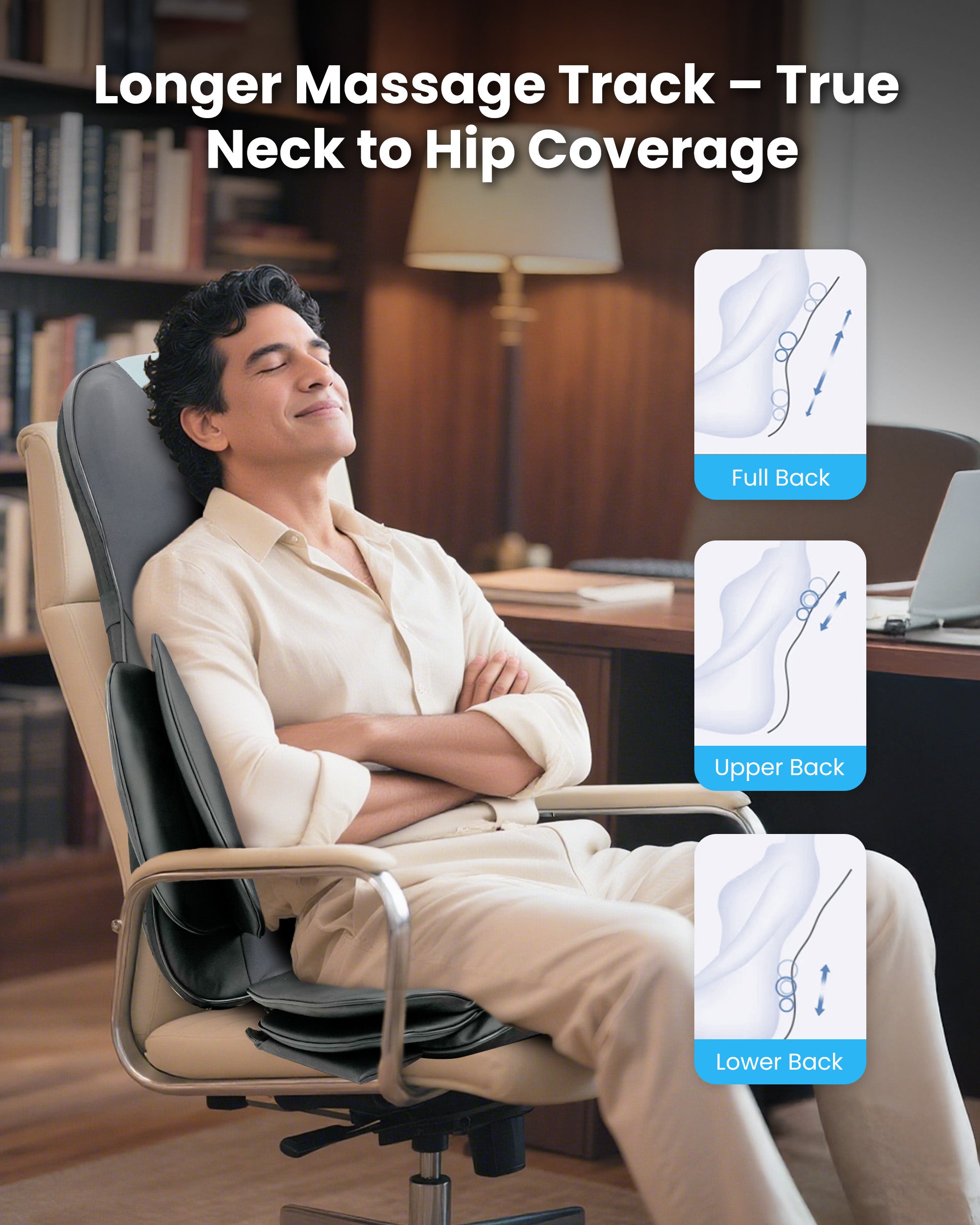 comfier-2209-full-back-coverage-massage-chair-pad-with-adjustable-neck-nodes-and image 2