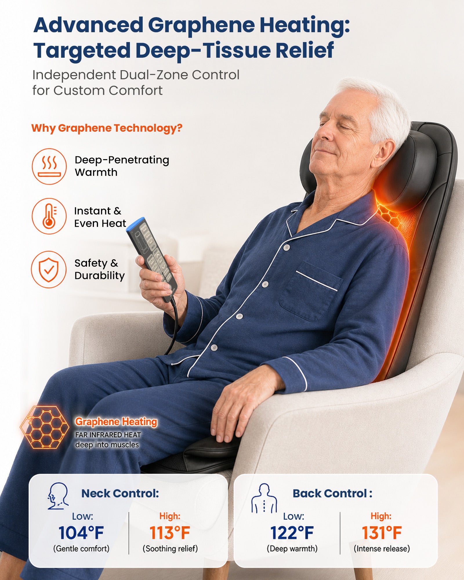 comfier-2523-shiatsu-neck-back-massager-with-graphene-heat-foldable-massage-chai image 8