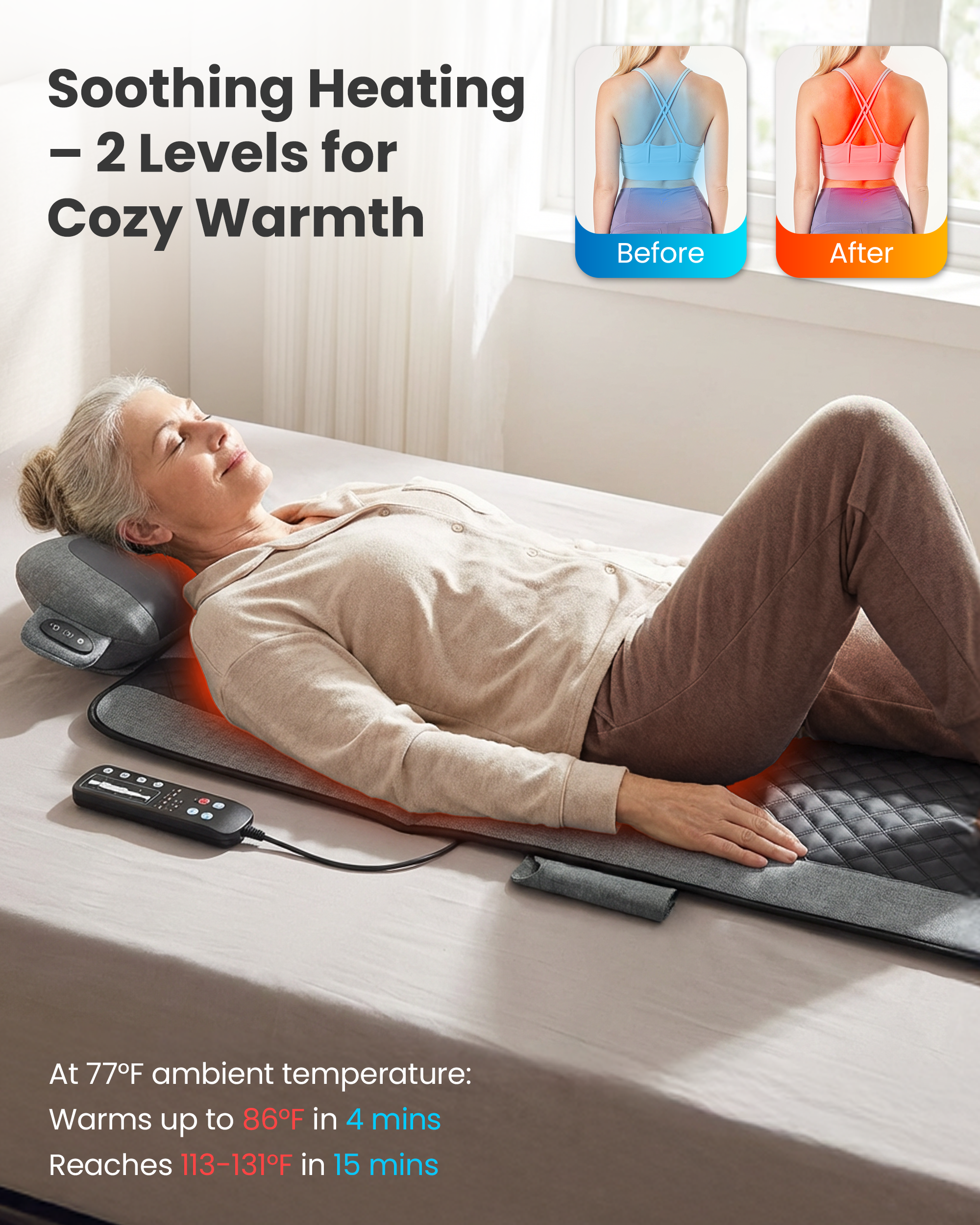 comfier-3408-10-motor-vibration-massage-mat-with-detachable-shiatsu-neck-pillow image 3