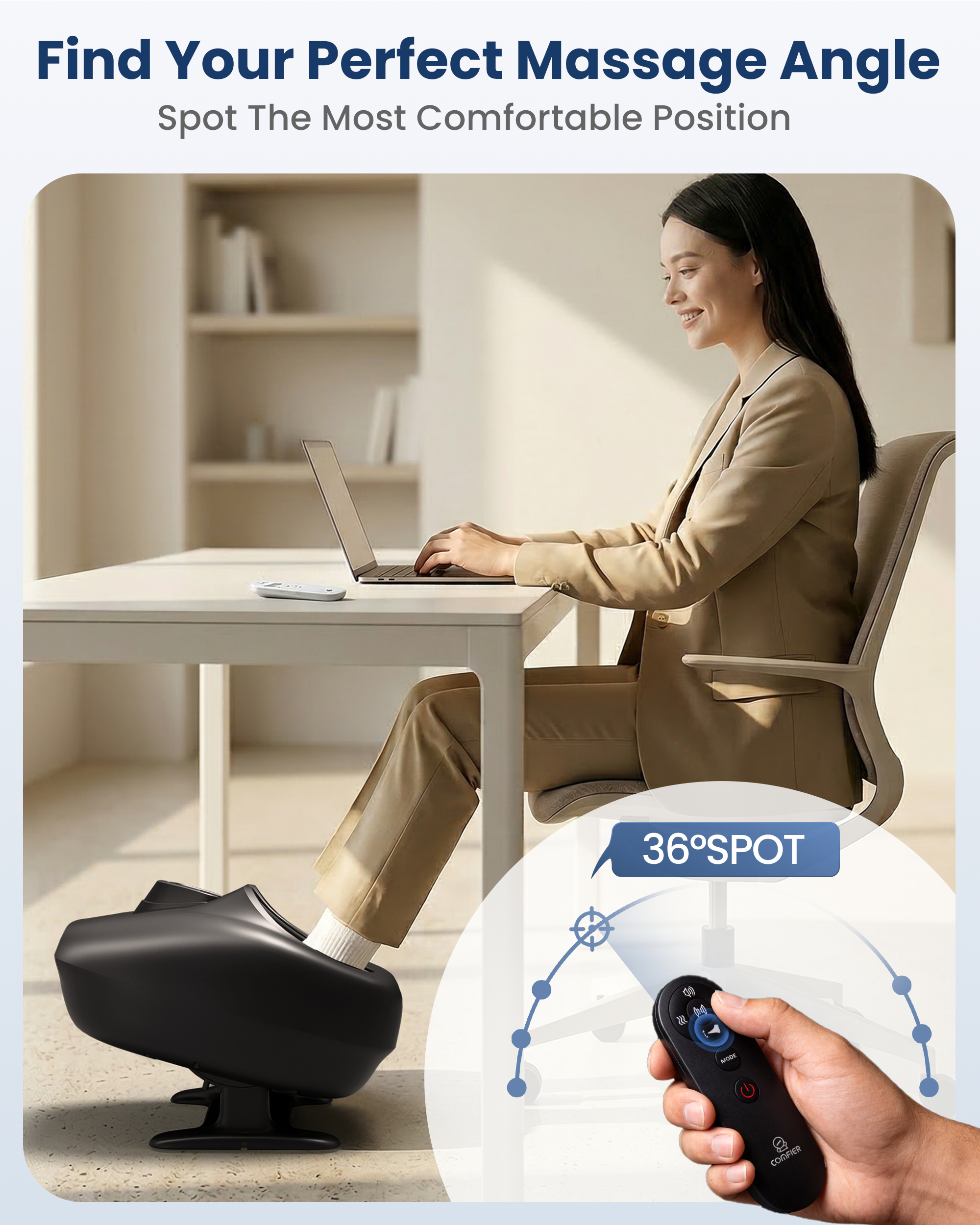 comfier-4-in-1-swaying-foot-massager-with-heat-compression-model-5542 image 3