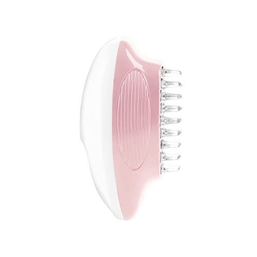 brookstone-electric-scalp-massager-with-silicone-bristles-shampoo-brush-and-scal image 8
