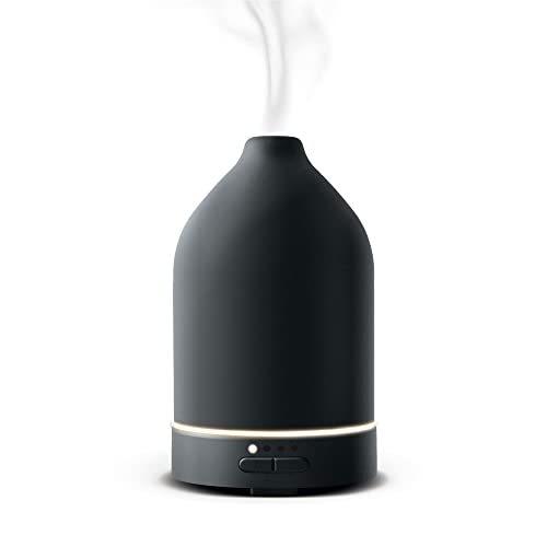 brookstone-essential-oil-ceramic-diffuser-ripple-ultrasonic-aromatherapy-60ml-co image 6