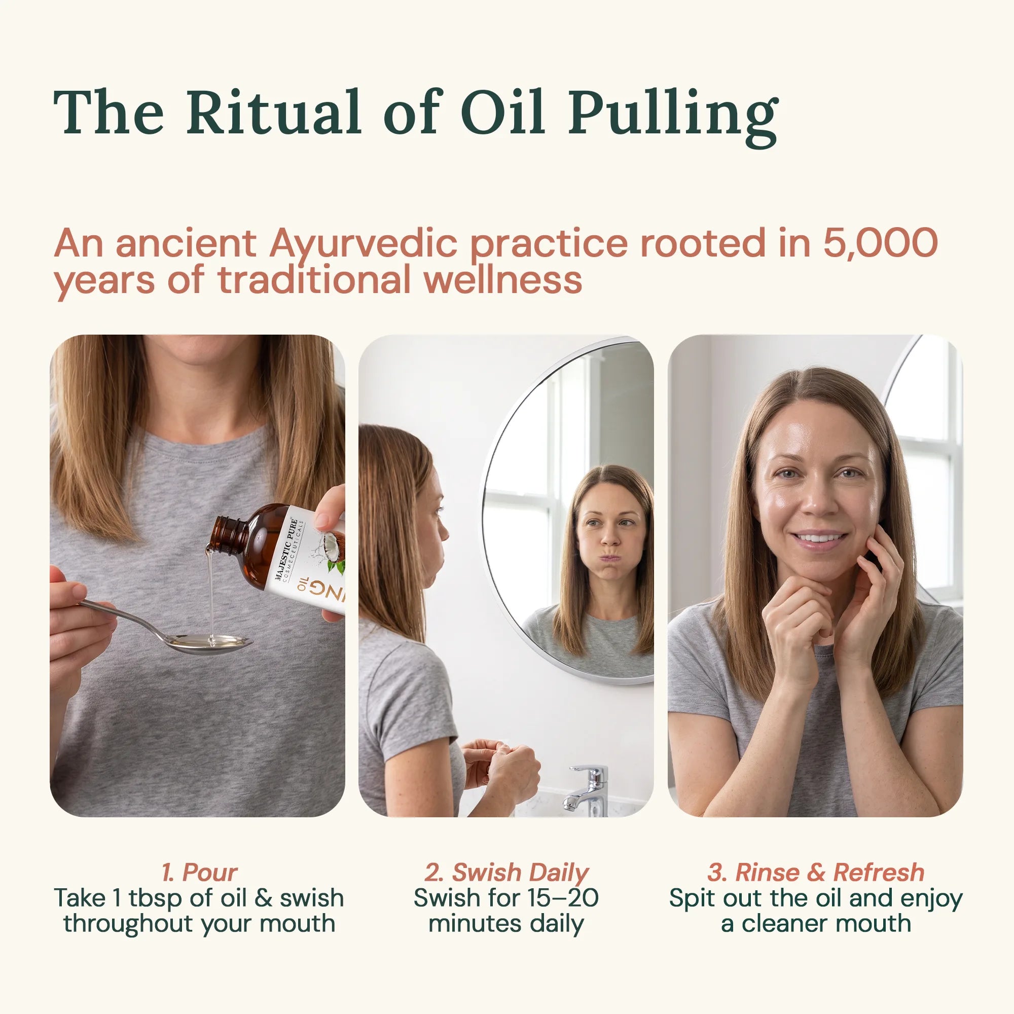 majestic-pure-oil-pulling-8-fl-oz-mint-flavored-natural-coconut-oil-mouthwash image 3