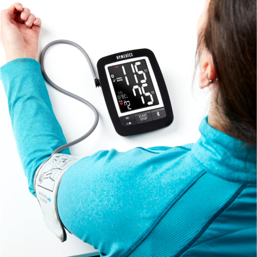 homedics-premium-arm-blood-pressure-monitor-smart-measure-technology-bluetooth-c image 3
