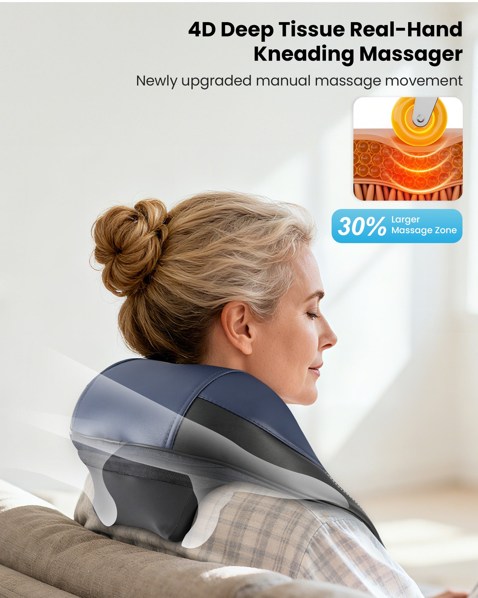 comfier-cordless-neck-and-shoulder-massager-with-heat-rechargeable-model-6702 image 4