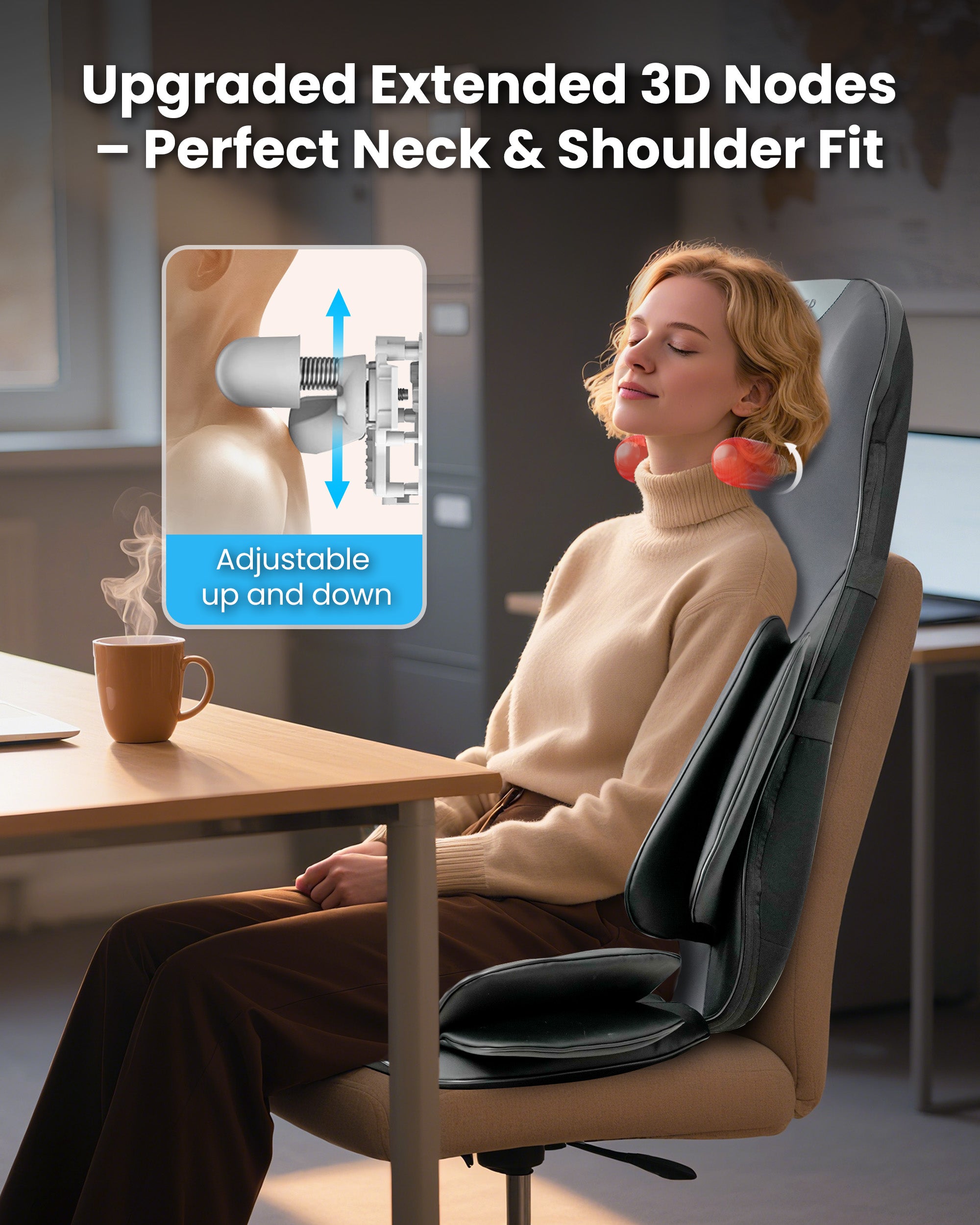 comfier-2209-full-back-coverage-massage-chair-pad-with-adjustable-neck-nodes-and image 4