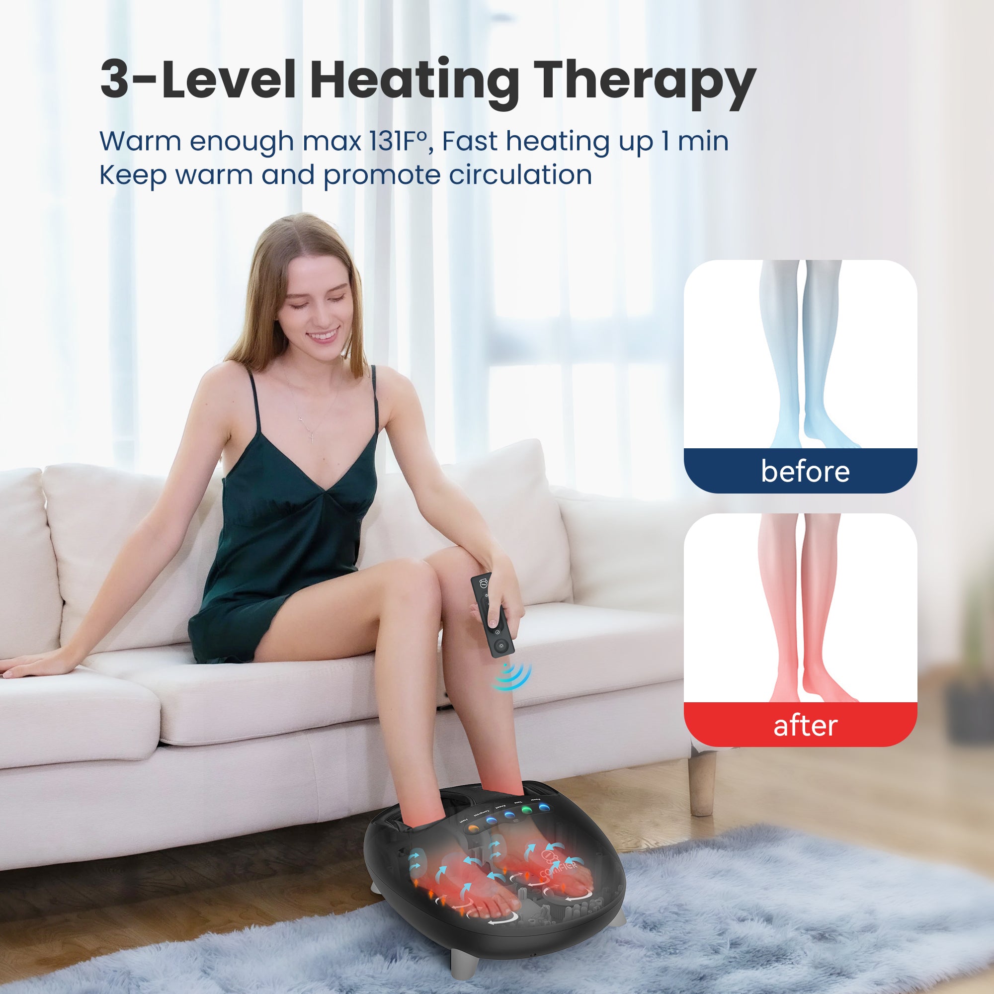 comfier-kneading-and-vibration-massage-electric-heated-foot-massager-up-to-size- image 4