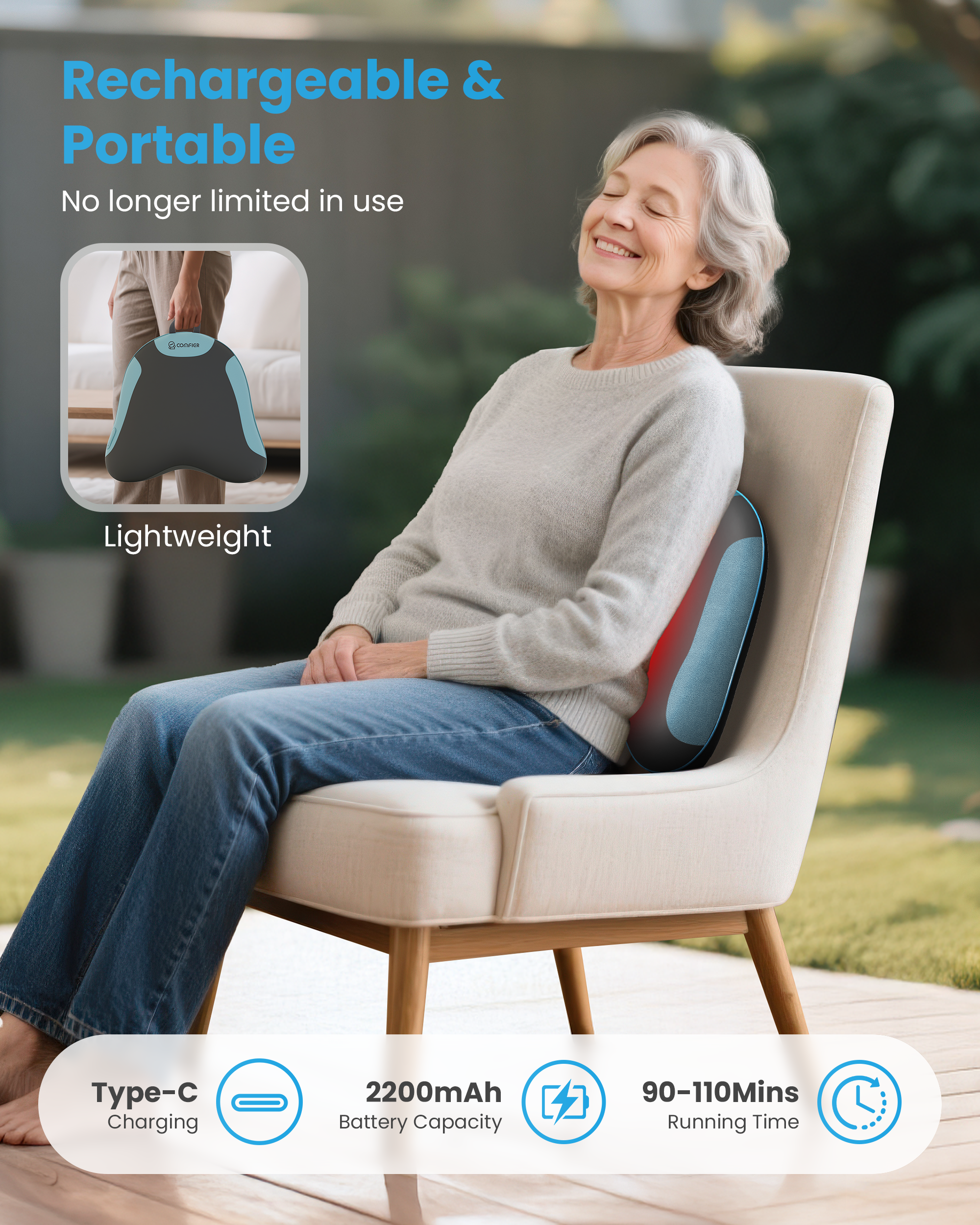 comfier-cordless-lower-back-massager-with-heat-model-1508 image 3
