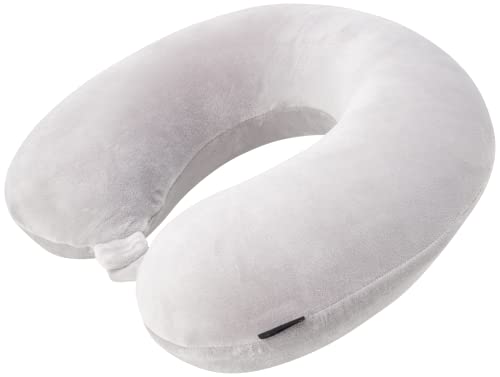 brookstone-travel-neck-pillow-lightweight-fleece-casing-extra-comfort-memory-foa image 5