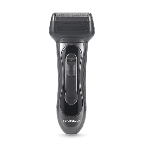 brookstone-electric-razor-for-men-dual-head-foil-shaver-precision-blades-cordles image 8