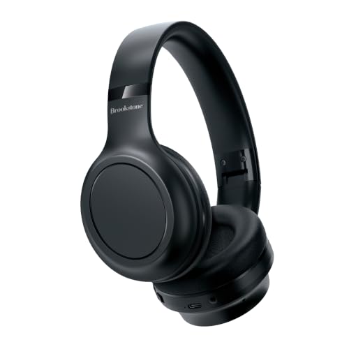 brookstone-sound-shield-anc-wireless-over-ear-headphones-bluetooth-5-3-active-no image 7