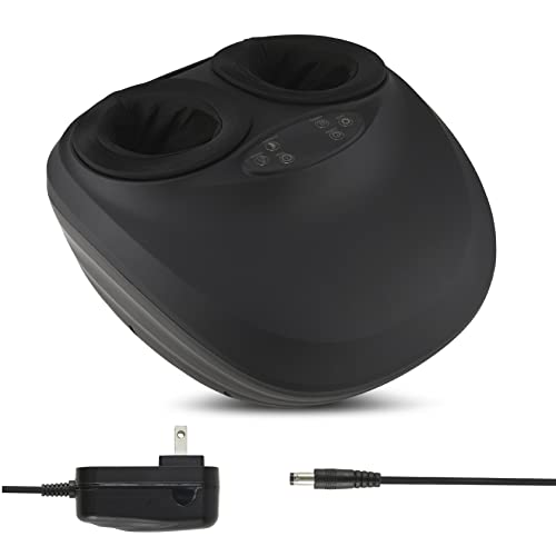 brookstone-shiatsu-foot-massager-with-heat-air-compression-5-modes-adjustable-in image 8