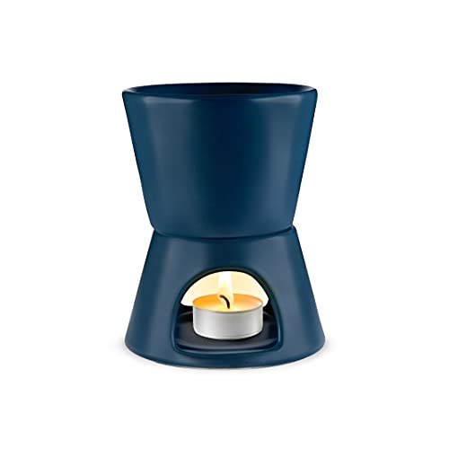 brookstone-2-in-1-tea-light-ceramic-diffuser-and-wax-warmer-ceramic-aromatherapy image 7