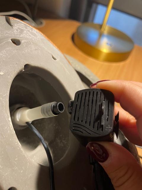 Pump is loud