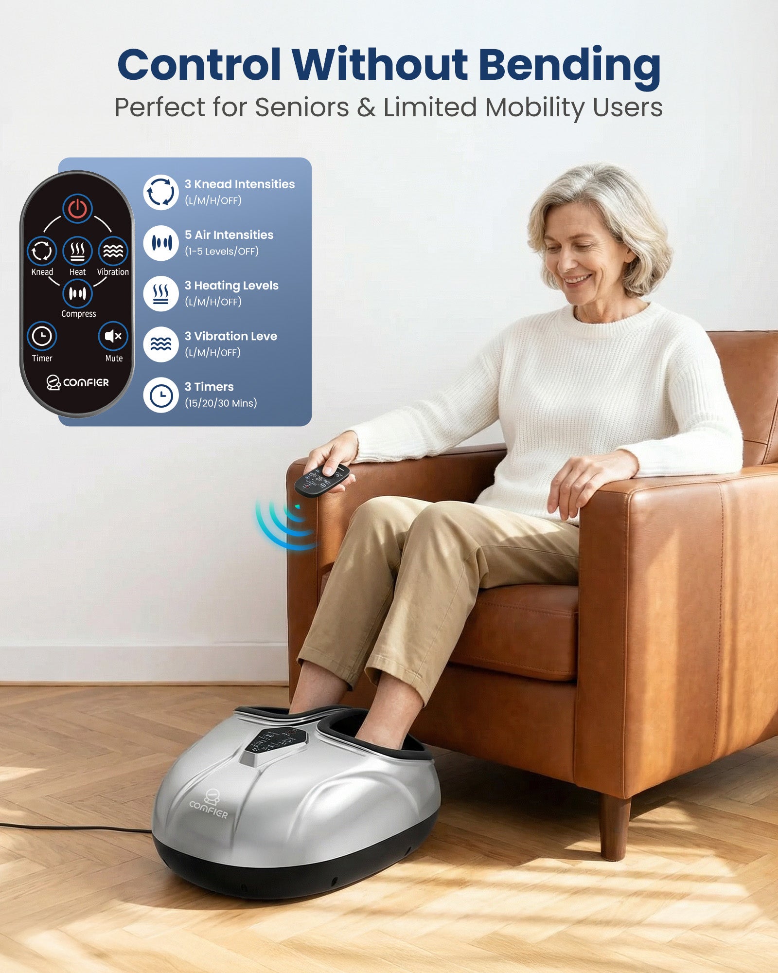 comfier-shiatsu-foot-massager-for-neuropathy-plantar-fasciitis-relief-model-5526 image 5