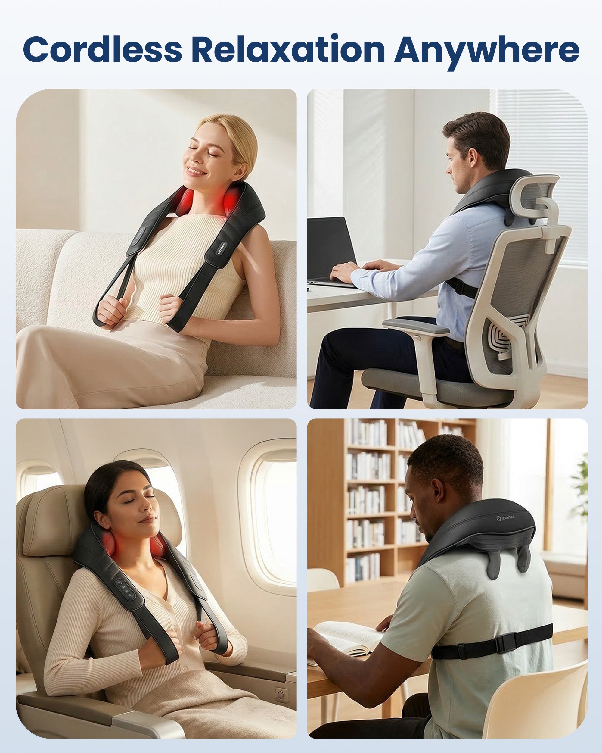 comfier-6811-cordless-neck-massager-with-heat-and-4d-shiatsu image 5