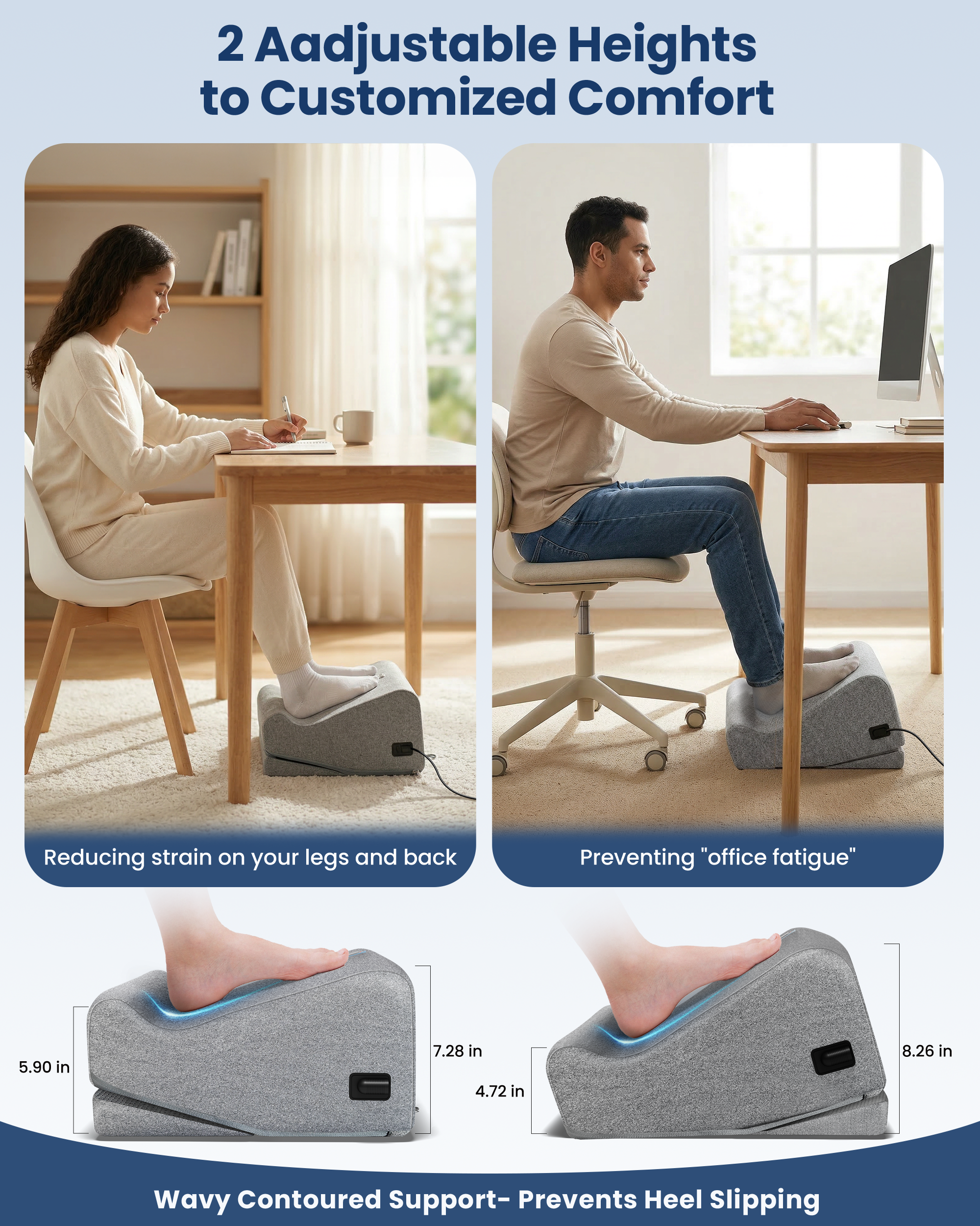 comfier-ergonomic-heated-footrest-with-vibration-5502 image 6