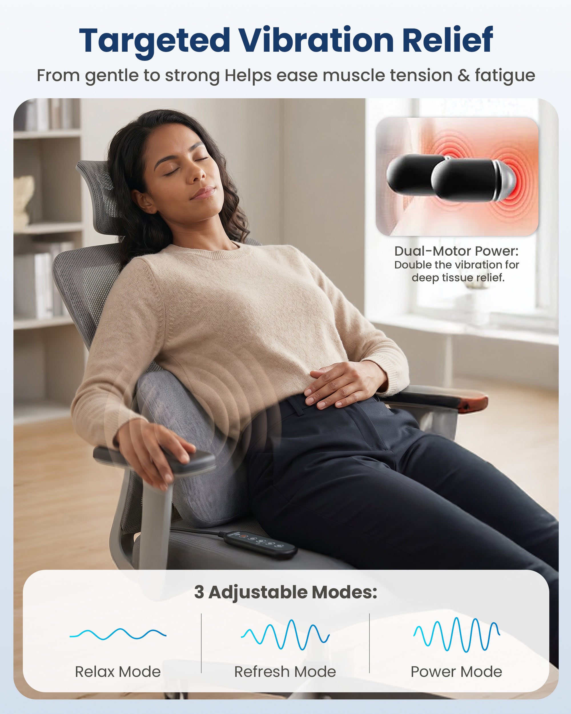 comfier-1513-portable-3-in-1-back-massager-with-heat-for-office-chair image 7