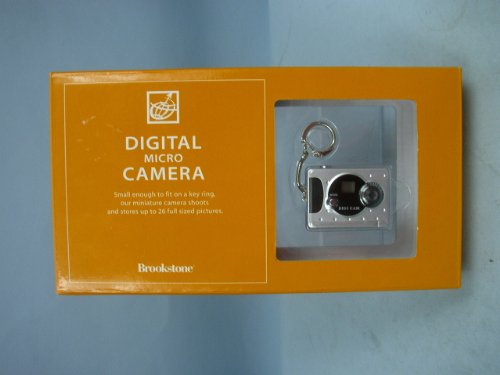 brookstone-digital-camera-key-chain-mini-portable-digital-camera-and-webcam-with image 1