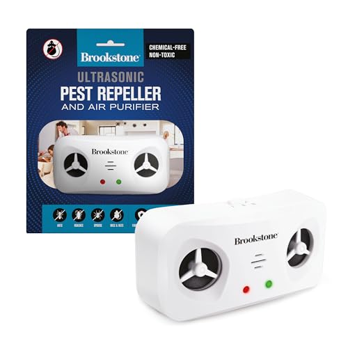 brookstone-ultrasonic-pest-repeller-and-air-purifier-dual-function-device-for-a- image 6