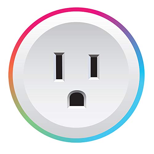 brookstone-smart-color-changing-plug-wi-fi-controlled-with-app-and-alexa-compati image 7