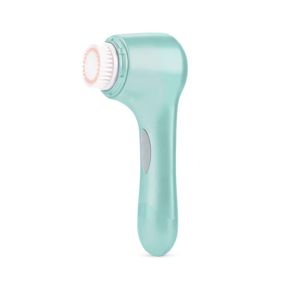 brookstone-electric-face-cleansing-brush-with-2-brush-heads-lightweight-cordless image 1