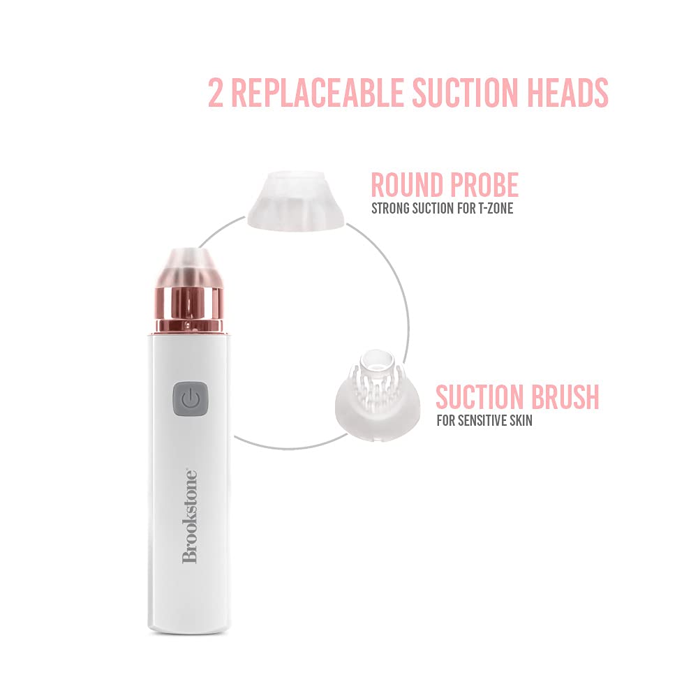 brookstone-travel-pore-cleanser-cordless-waterproof-pore-vacuum-for-deep-cleansi image 3