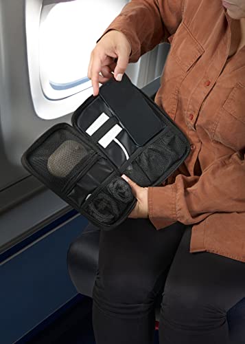 brookstone-travel-cable-organizer-compact-electronics-accessories-carry-case-cor-2 image 8