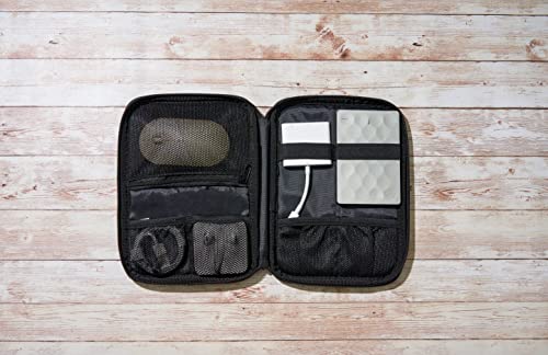 brookstone-travel-cable-organizer-compact-electronics-accessories-carry-case-cor-2 image 7