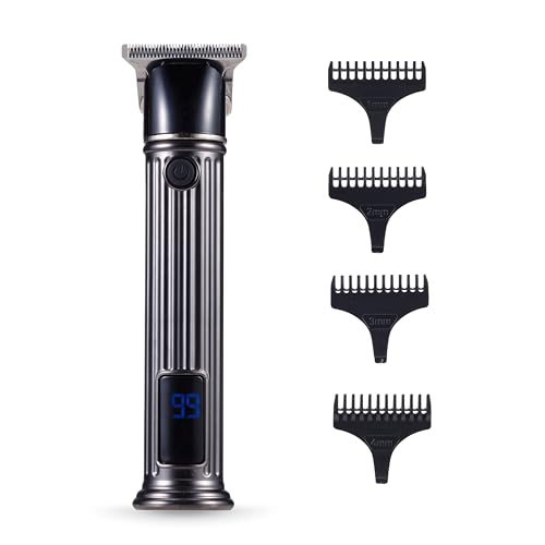 brookstone-rechargeable-hair-clipper-kit-cordless-professional-trimmer-set-with- image 7