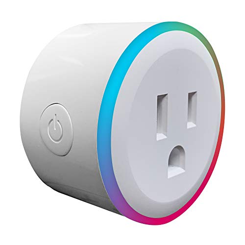 brookstone-smart-color-changing-plug-wi-fi-controlled-with-app-and-alexa-compati image 6