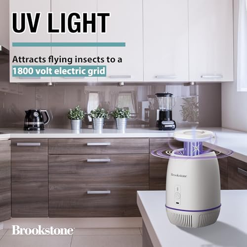 brookstone-trap-zap-rechargeable-tabletop-bug-trap-with-suction-indoor-pest-cont image 7