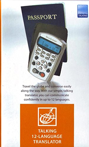 brookstone-talking-12-language-translator-handheld-electronic-device-with-alarm- image 2
