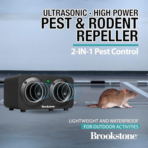 brookstone-ultrasonic-high-frequency-repeller-dual-speaker-technology-6-450-sq-f image 8