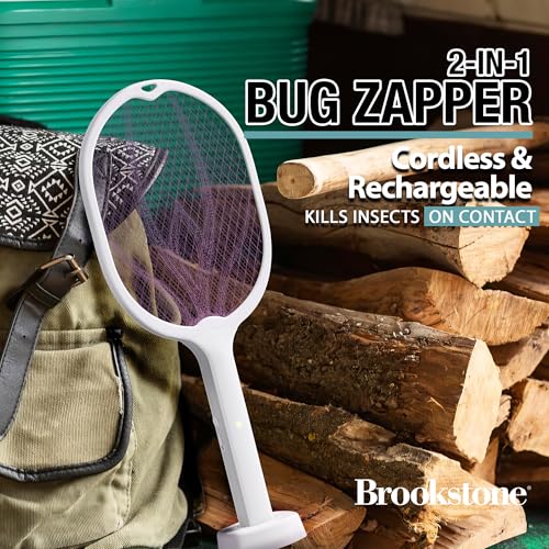 brookstone-cordless-rechargeable-electric-bug-zapper image 8