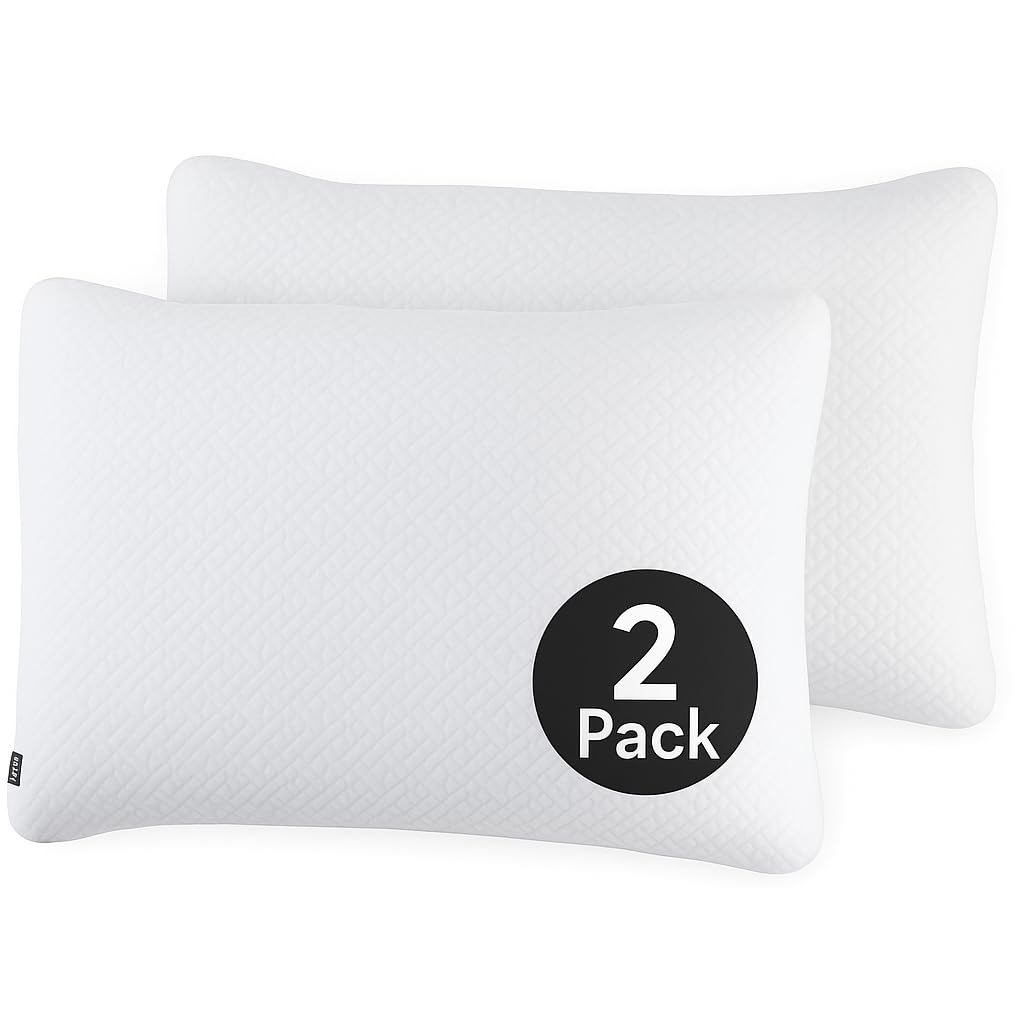 brookstone-coolsense-down-alternative-pillow-2-pack-cooling-pillows-for-hot-slee image 7