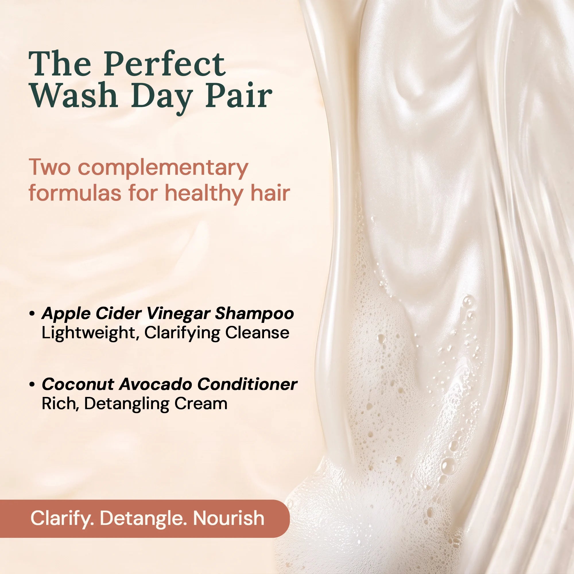 majestic-pure-apple-cider-vinegar-shampoo-coconut-avocado-conditioner-set-16-fl- image 4