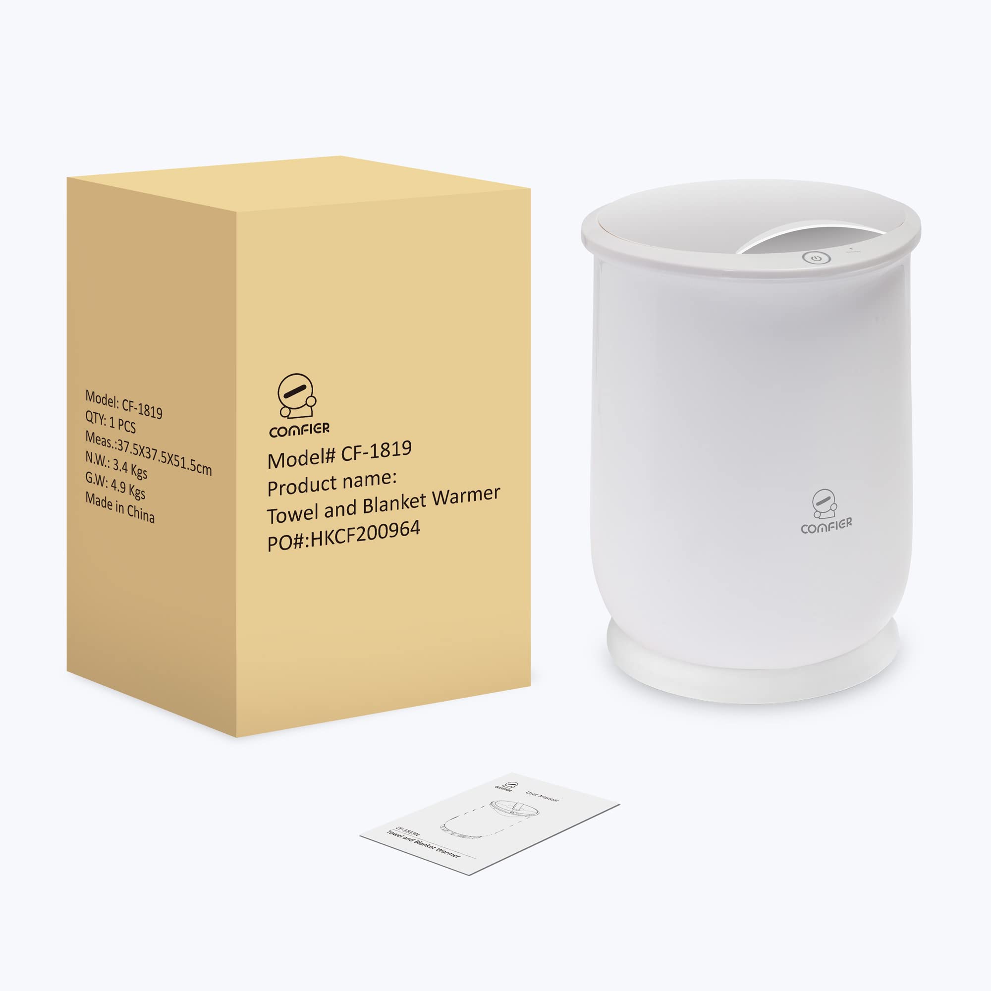 comfier-hot-towel-warmer-bucket-large-20l-capacity-heats-towels-in-10-minutes-au image 8